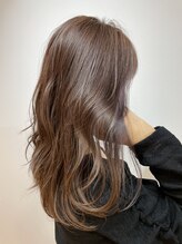 フレールヘアー(Frere hair) ピンクベージュロング