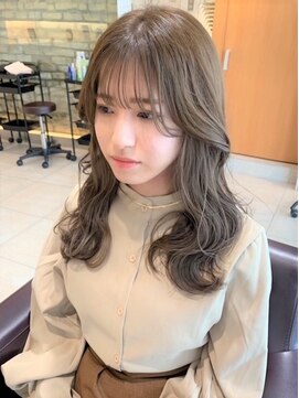 ビーハイブ 一番町店 アヴェダ(BEHIVE) 韓国風顔周りレイヤー