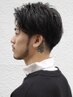 【人気No.3!! 】カット+ナチュラルパーマ+髪質改善トリートメント ￥9900