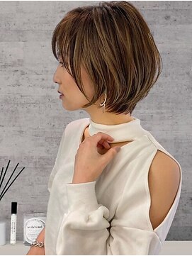 ヘアーアンジェ 南矢野目店(Hair ange) 【毎朝楽々♪スタイル】形状記憶トリートメント×秋カラーNo.27