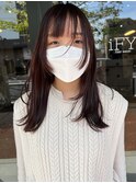 【iFY 千葉】ロングレイヤー cut ＆ ラベンダーピンク color