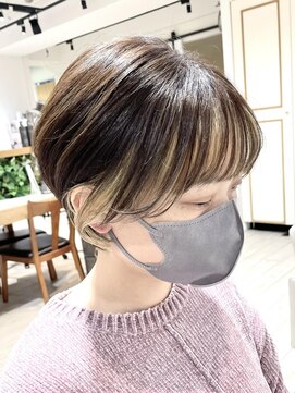 アルクバイネオリーブ 荻窪店(arc by neolive) くびれショート×顔まわりインナーベージュ☆