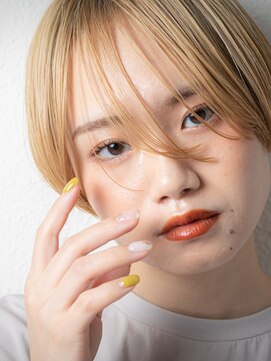 カバーヘア ブリス 北浦和(COVER HAIR bliss) ハイトーン大人ガーリーマニッシュショートx北浦和10代20代30代