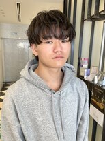 ラパンセヴェール(LA PENSEE VERT)&nbsp;メンズマッシュパーマ×簡単スタイリング