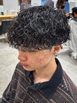 ルースト 渋谷店(ROOST) 波巻きプードルパーマ