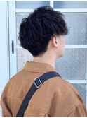 無造作ツイストスパイラルパーマ