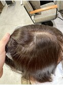 〆ファッションカラーで染める白髪染め