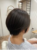 大人ショートボブ