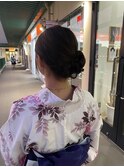 浴衣ヘア