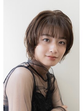 ピズム(PISM) ニュアンスショート/ナチュラルブラウン/イメチェン