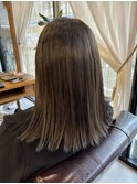 女子力upネオ切りっぱなしヘア