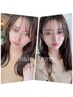 【透明感抜群】 カット＋ヘアカラー+ディープレイヤートリートメント ￥8,140