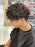 【高橋限定】【メンズ】カット+パーマ+マイクロバブル+トリートメント¥15000