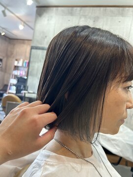 ダブ(DAB) 【鹿沼美容室/イルミナカラー/インナーカラー/白髪ぼかし】