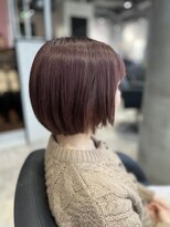 リーオオサカ(Lee Osaka) 春カラー×ミニボブ×東芽生
