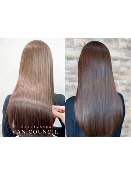 うねり・湿気対策◎美髪縮毛矯正でダメージレスに癖を伸ばしうる艶ストレートへ！＃髪質改善＃縮毛矯正