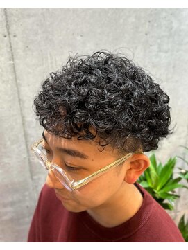 ブロッコリーパーマスタイル