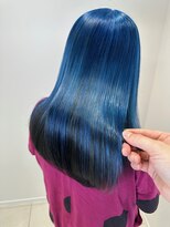 アッシュ 桜木町店(Ash) 【透明感もツヤも叶えるブルー系髪質改善カラー】