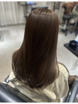 リス バイ ソヨン(Lis by SOYON) ブリーチなしダブルカラー/ミルクティーベージュ/メルティカラー