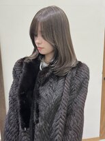 エス 心斎橋(esu)&nbsp;olive  gray / レイヤーカット