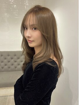 ラヴィズム 長岡店(LUVISM) ◎韓国ヘアー顔周りレイヤーダブルカラーおくれ毛前髪長岡/新潟
