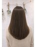 《最高級ケア》髪質改善矯正＋ケアカラー＋カット＋ヘアエステ￥31,350