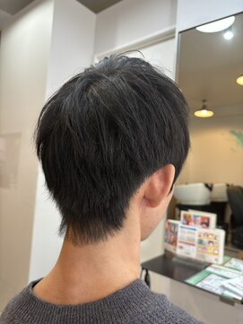 リンク バイ フォーラボ 綱島(Link by ForLABO) 軽さと束感を出した メンズナチュラルショート【綱島/新綱島】