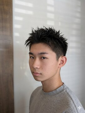 ワンワンオー バーバーショップ コンチネンタル(@110 BARBER SHOP continental) スパイキーショート