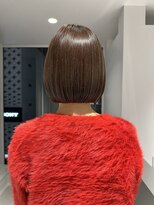 ムード(MOOD,)&nbsp;イメチェン/ピンクベージュ/アンブレラカラー/前髪/銀座駅