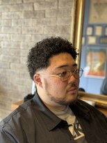 ダッパークラブ(Dapper club)&nbsp;ソフトアフロ×テーパーフェード