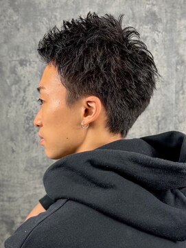 ヒロギンザ 浜松町店(HIRO GINZA) スパイキーショートフェード