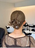 【ミディアムスタイル】ヘアアレンジ