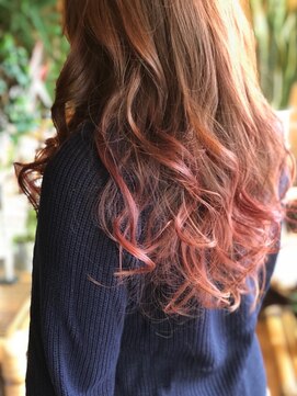 ヘアーメイクガネーシャ(Hair Make GANEZA) 春を先取りエヌドットでダブルカラー