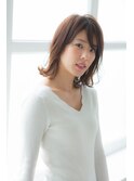 肩ラインふんわりボブ