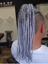 silver braids