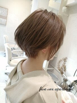 ファイブボックスヘアー 広島(five vox hair) ホワイトグレージュ　　five vox