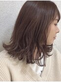 ピンクベージュ(^^)