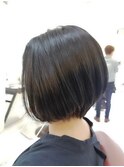 30代40代50代☆大人ボブ/ナチュラルボブ/暗髪/前下がり/くびれ