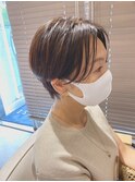 大人かわいいハンサム前髪☆☆ココアブラウン【センター北】