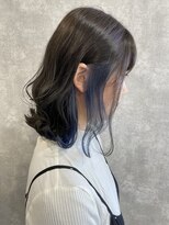 ランガリ ヘアアンドスパ(Rangali Hair&Spa) インナーカラー、インナーブルー