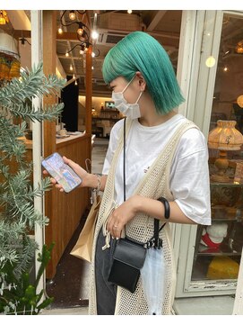 チカシツ(Chikashitsu) sour green/momoka