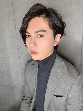 クーエフー(coo et fuu) ビジネスアップバング オシャレ感 黒髪 短髪