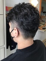 エス ハート オブ ヘアー 名東店(Heart of HAIR)&nbsp;【ES名東店 川原】 Men's Style #06 ツーブロック刈り上げパーマ