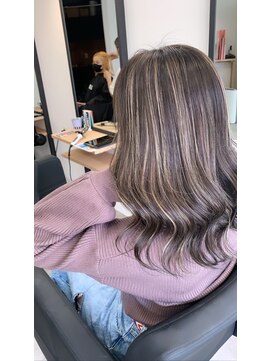 ラフ 難波店(LAFF) #黒髪#ボブルフ#ネビージュ#小顔#ワンレン