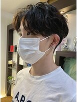 ゼストソエル(ZEST soell)&nbsp;【ZEST soell　佐藤亘】センターパート×柔らかパーマ