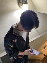 ヒロギンザ 青山店(HIRO GINZA)&nbsp;前下がりセンターパート