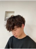 スパイラルパーマ