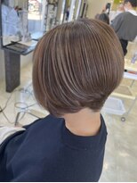 ラプトヘア(Rapt．HAIR)&nbsp;☆ナチュラルハイライトで立体感のあるショートヘアに☆