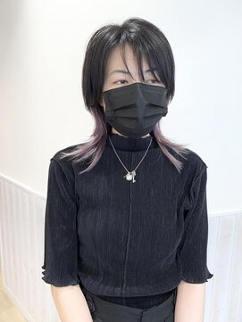 ネオリーブソラ 相模大野店(Neolive sola) ウルフヘア/レイヤー/ラベンダーインナーカラー