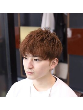 メンズジョイ(Men's joy) 束感マッシュローブロック